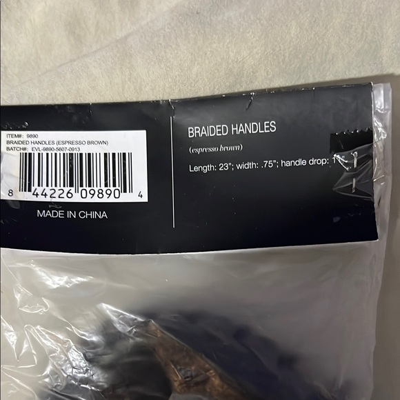 Miche Braided Handles - Espresso Brown - Picture 3 of 3